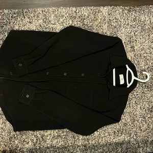 TNA Polar Button Up in black